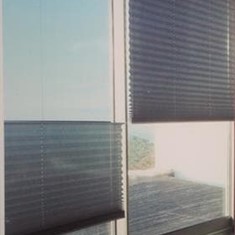 cortinas plisadas movible